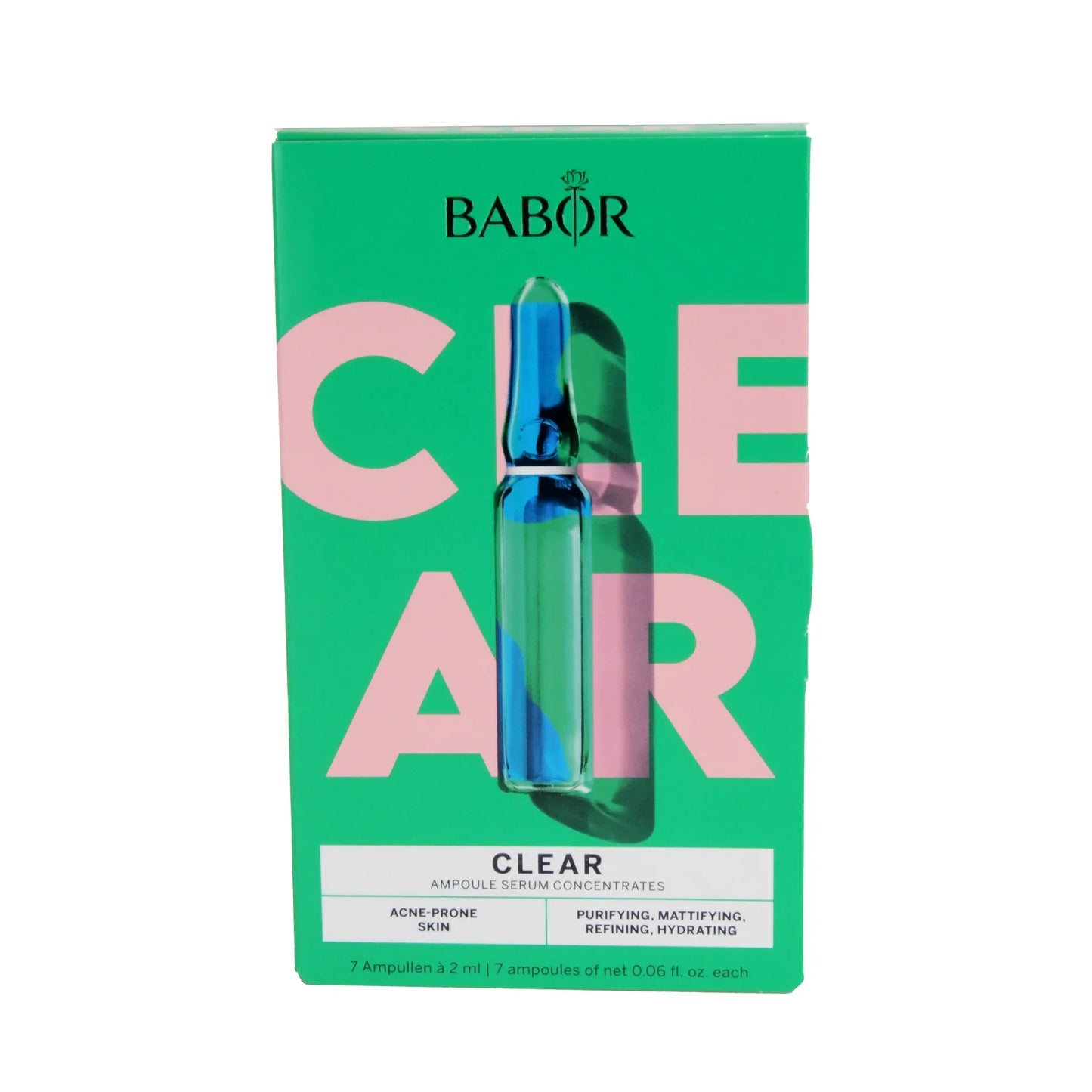 Babor Clear Ampoule Serum Concentrates Limited Edition, 7x2 ml - BeautysBest