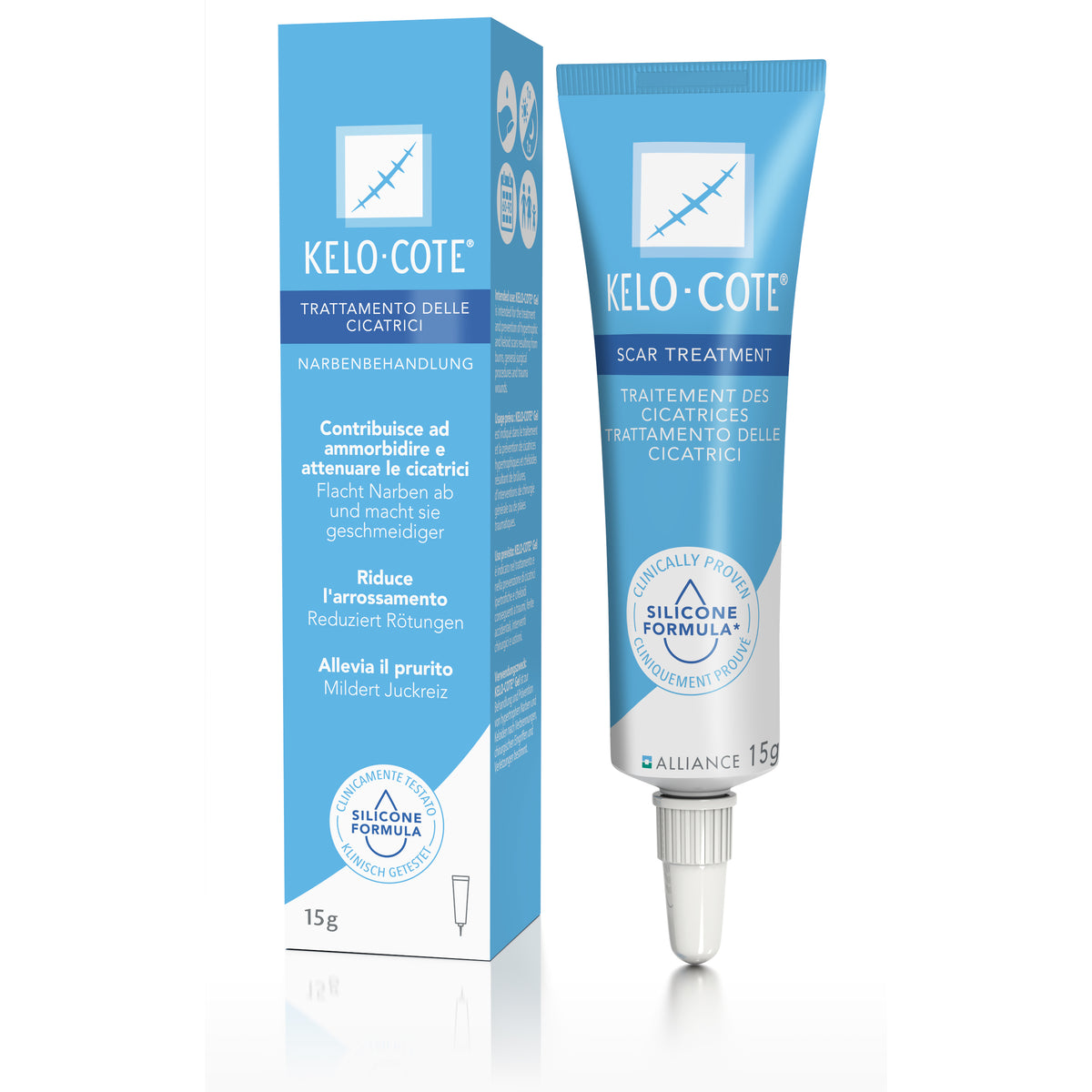 Kelo-cote Silikongel 15 g + Waschies Limited Edition, 1 Set - BeautysBest