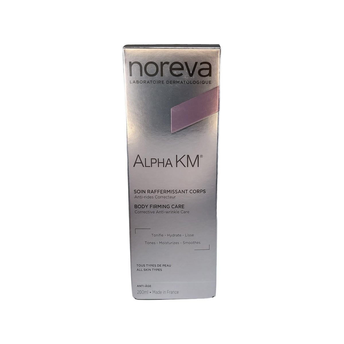 noreva Alpha KM Body Firming Anti-Ageing Care Körpermilch, 200 ml