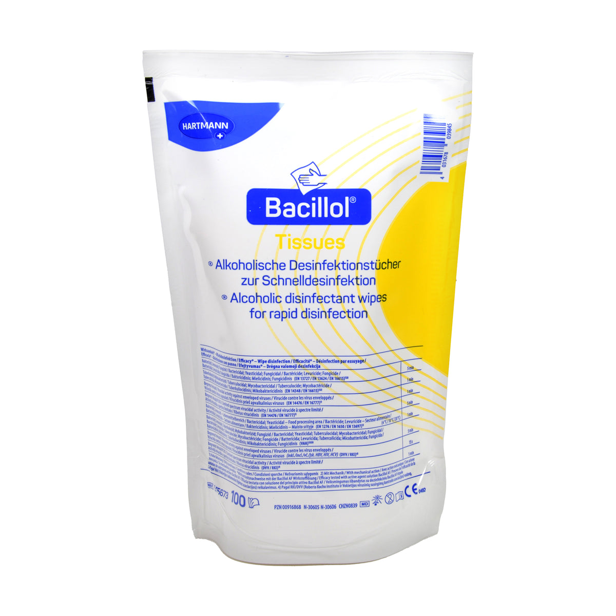 Bacillol Tissues Nachfüllpackung, 100 St