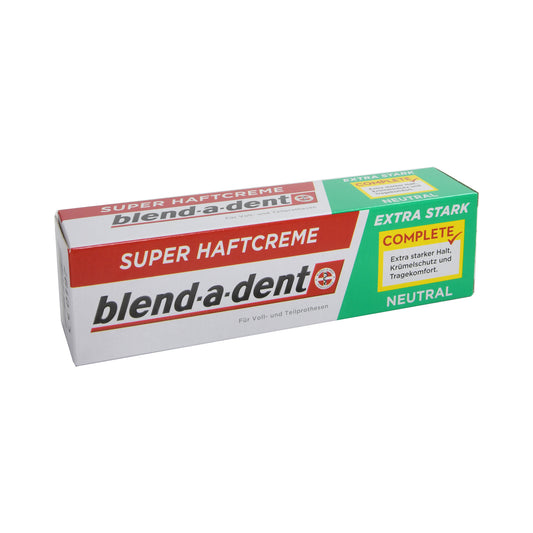 blend-a-dent super adhesive cream extra strong neutral, 47 g