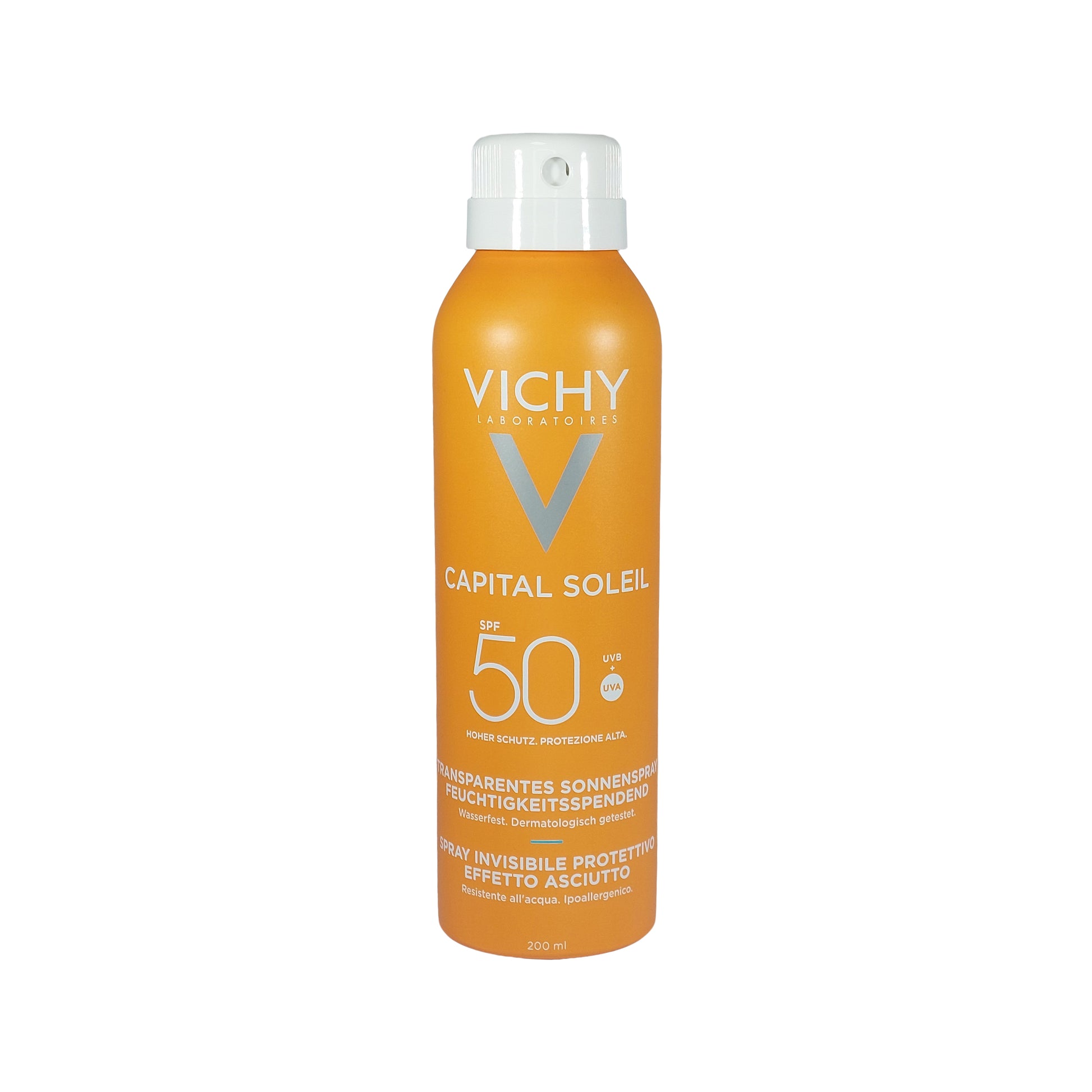 Vichy Capital Idéal Soleil Transparentes Sonnenspray LSF 50, 200 ml