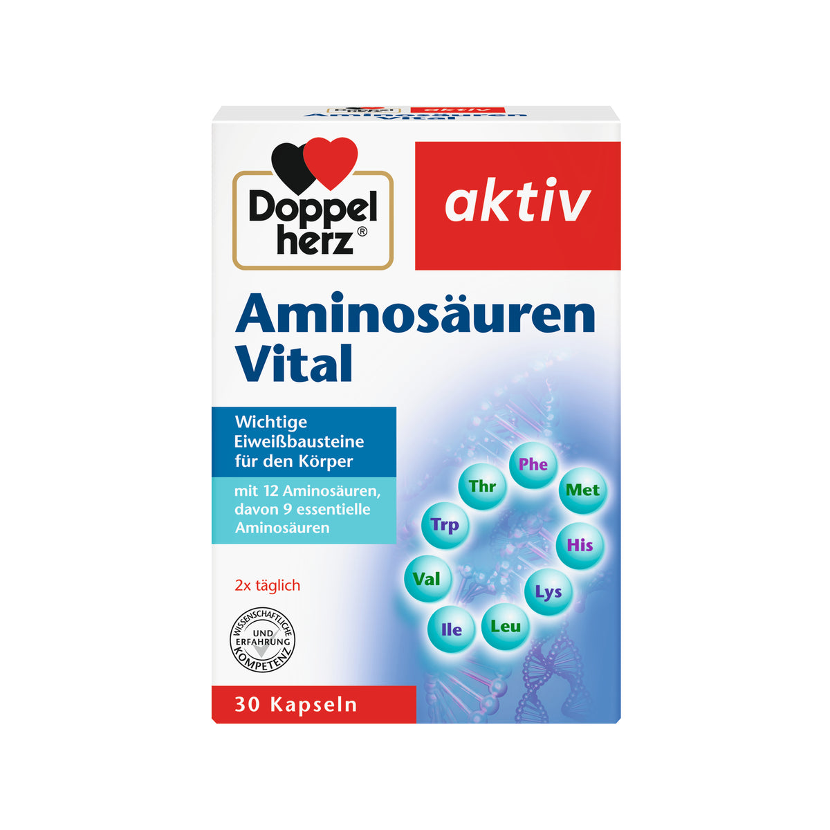 Doppelherz aktiv Aminosäuren Vital Kapseln, 30 St