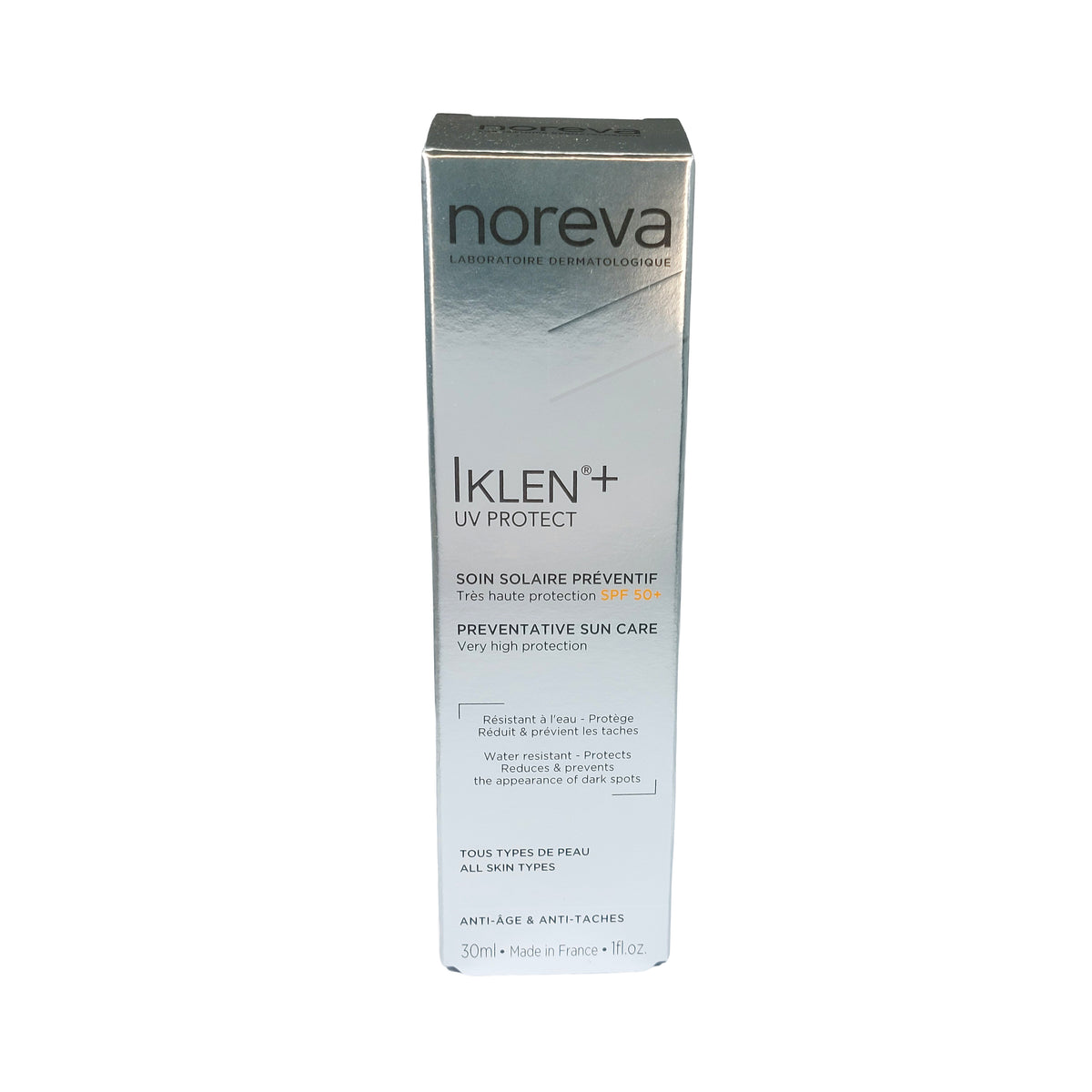 noreva Iklen+ Preventative Sun Care SPF 50+ Sonnenschutz Creme, 30 ml