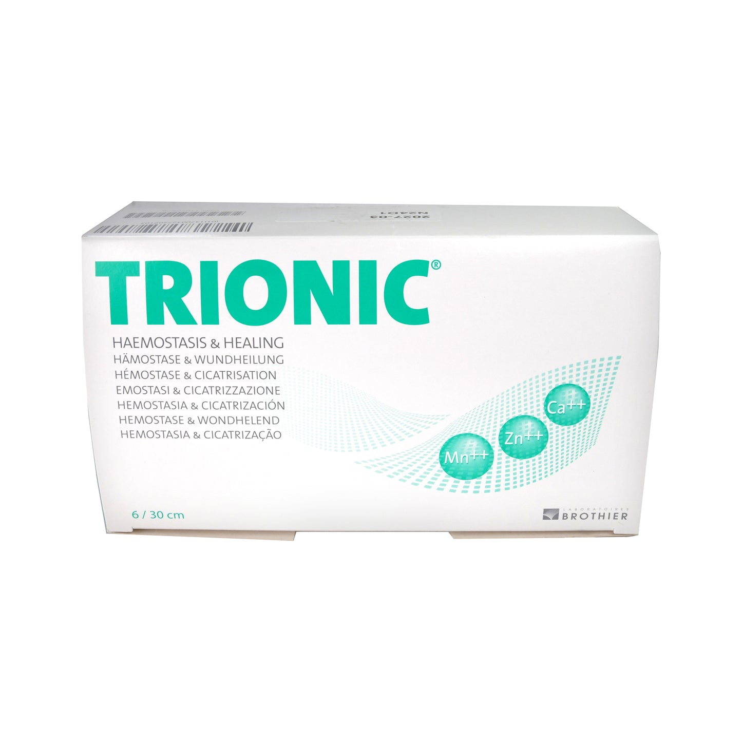 TRIONIC Hämostase & Wundheilung Wundtamponade 30cm, 6 St