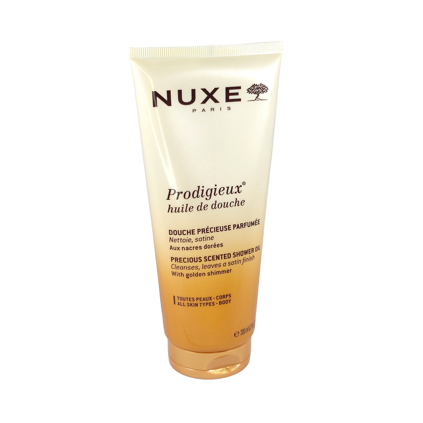 Nuxe Prodigieux Huile de Douche Shower Gel, 200 ml