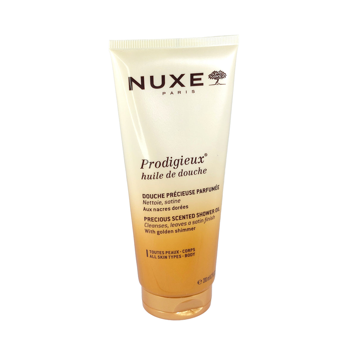 Nuxe Prodigieux Huile de Douche Shower Gel, 200 ml