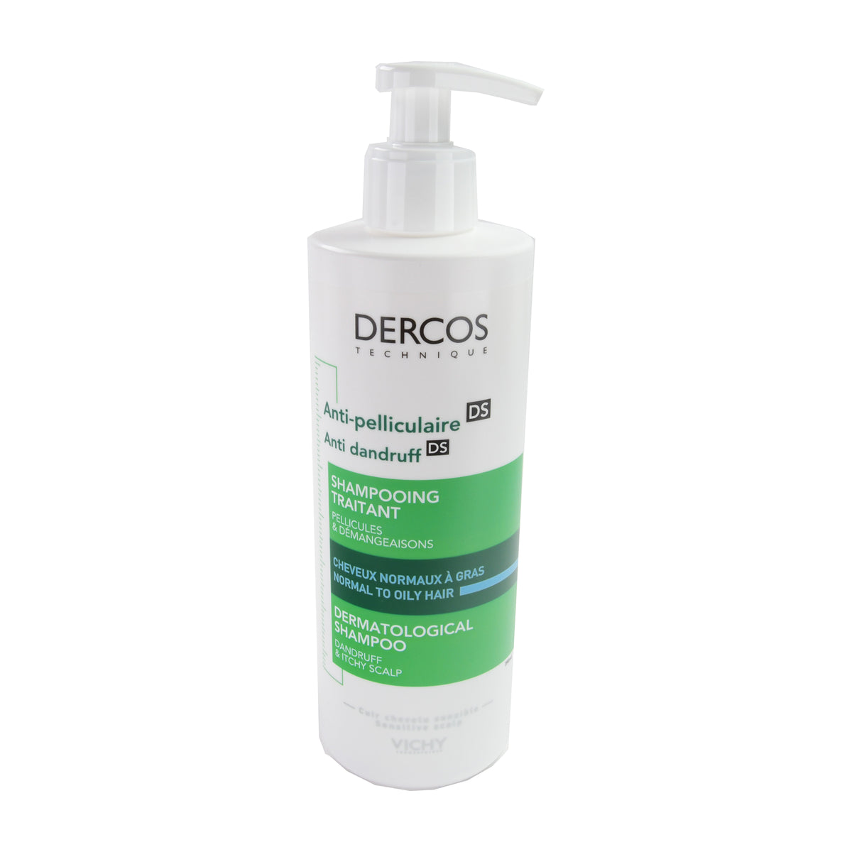Vichy Dercos Anti-Schuppen Shampoo fettige Kopfhaut, 390 ml
