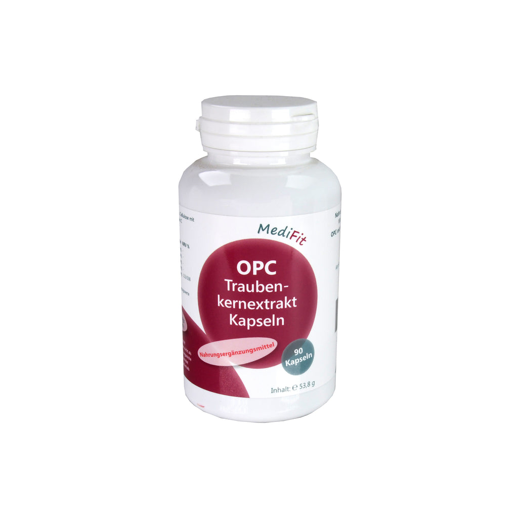 MediFit OPC Traubenkernextrakt Kapseln, 90 St