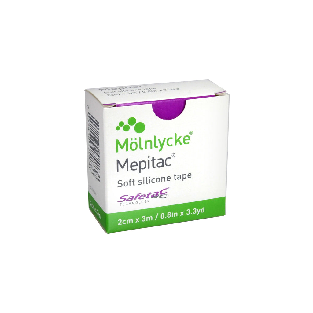 Mölnlycke Mepitac 2cm x 3m unsteril Rolle, 1 St