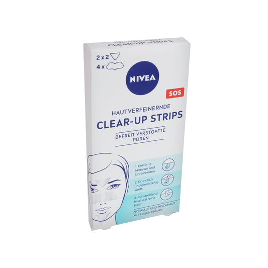 Nivea Visage Clear-up Strips, 6 pcs