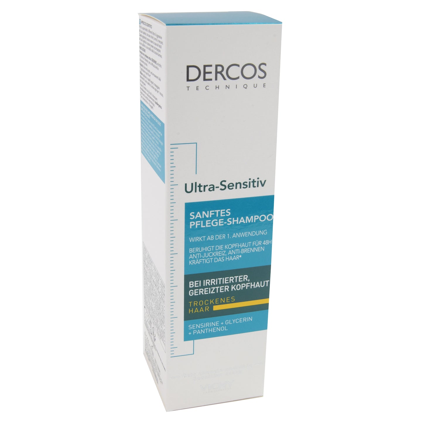 Vichy Dercos ultra-sensitive shampoo for dry scalp, 200 ml