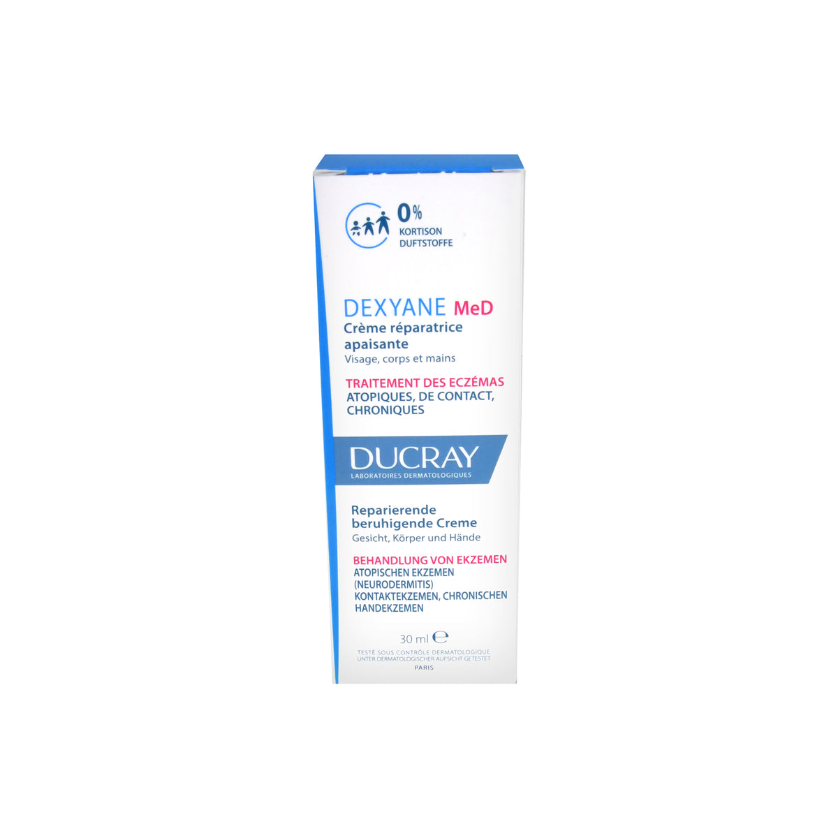 Ducray Dexyane MeD Reparierende Beruhigende Creme, 30 ml