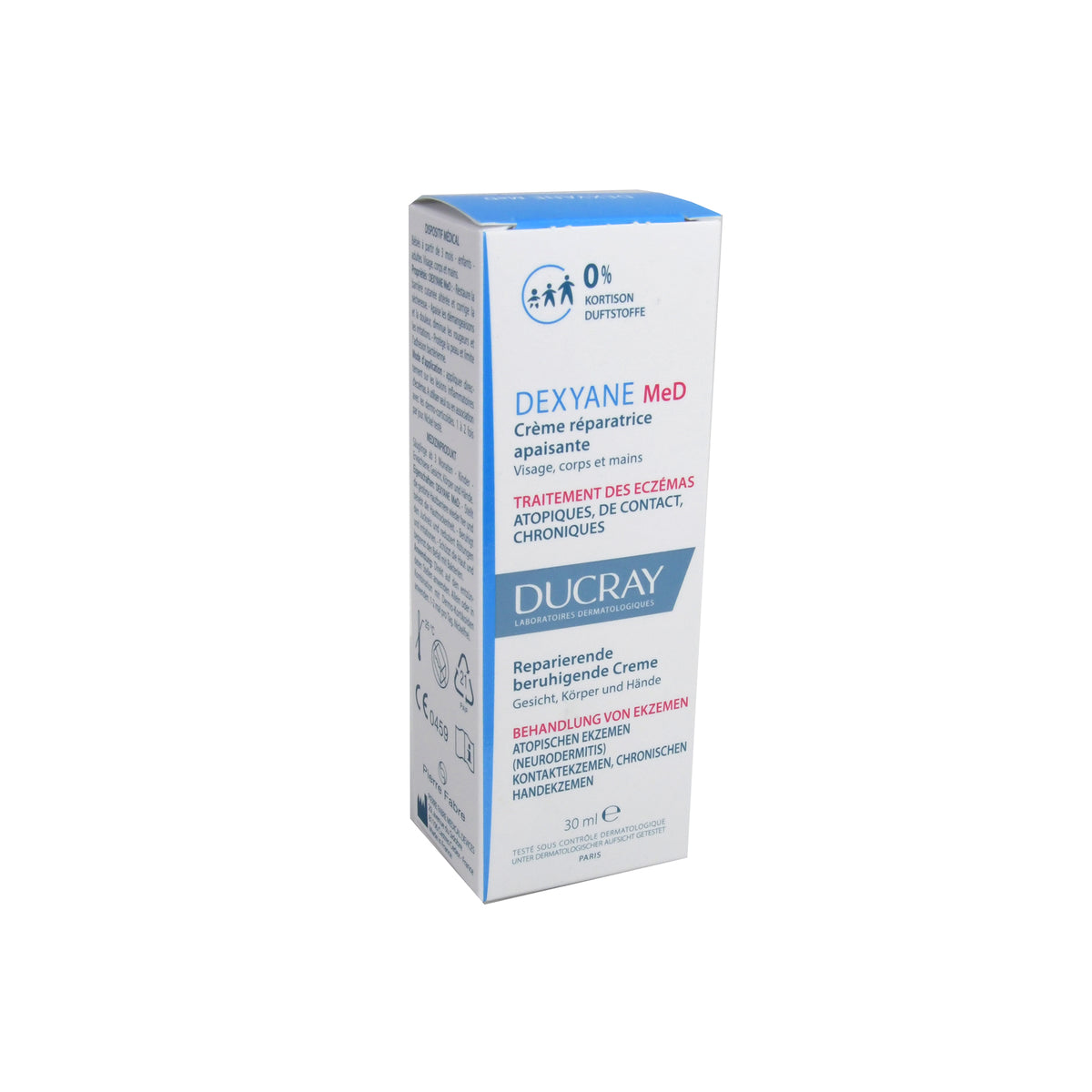 Ducray Dexyane MeD Reparierende Beruhigende Creme, 30 ml