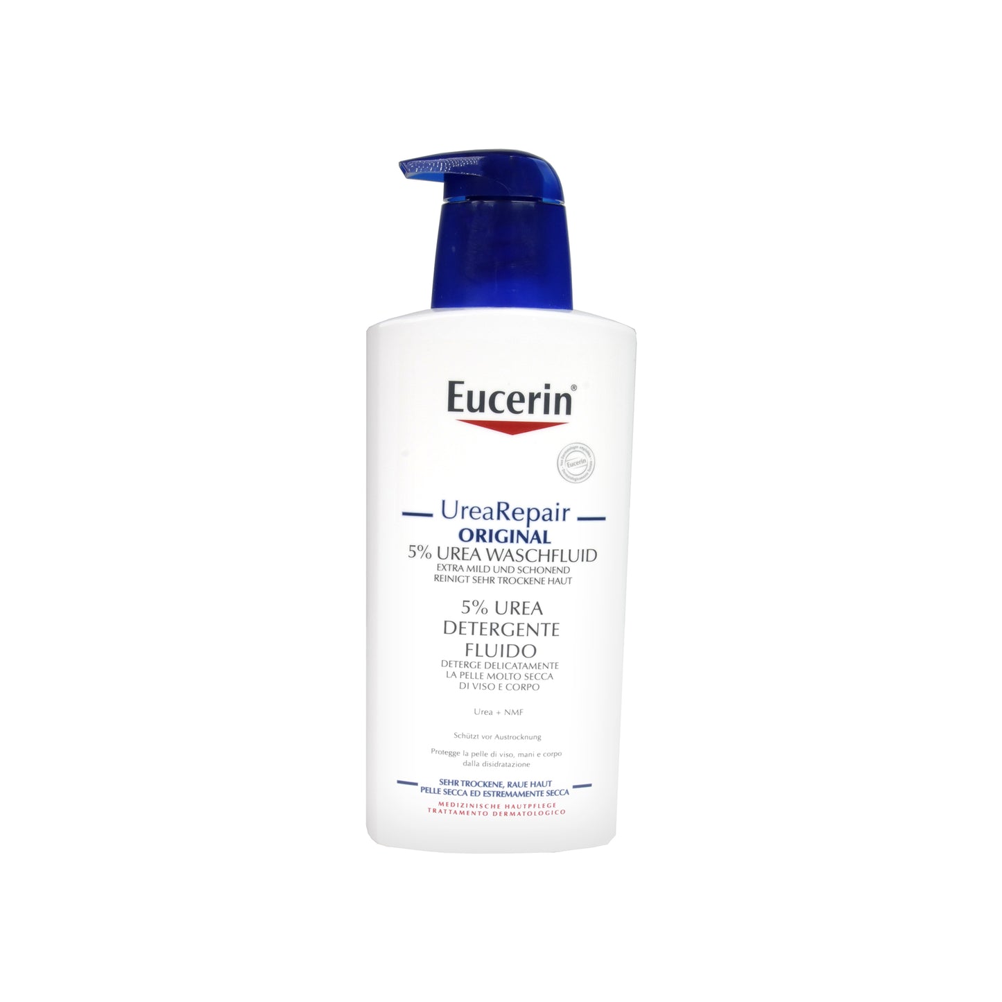 Eucerin UreaRepair ORIGINAL 5% Wash Fluid Pump Dispenser, 400 ml