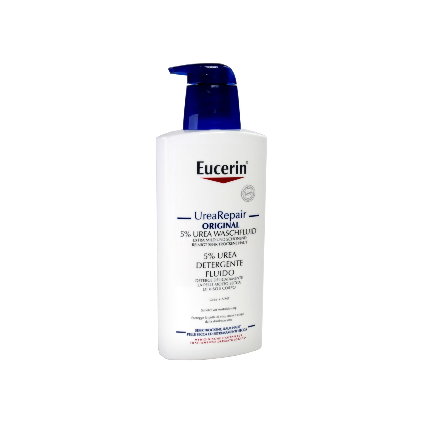 Eucerin UreaRepair ORIGINAL 5% Wash Fluid Pump Dispenser, 400 ml