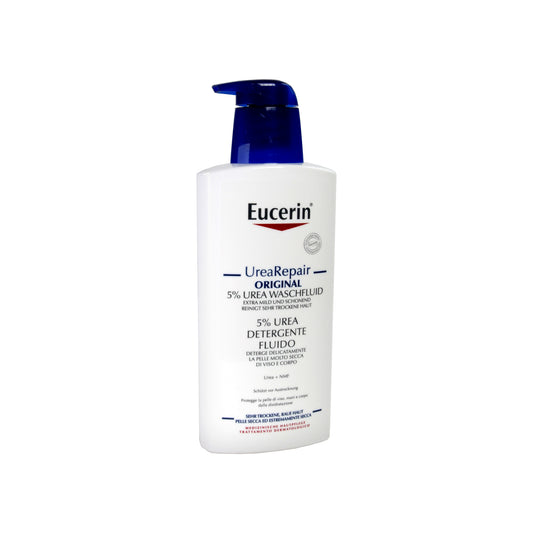 Eucerin UreaRepair ORIGINAL 5% Wash Fluid Pump Dispenser, 400 ml