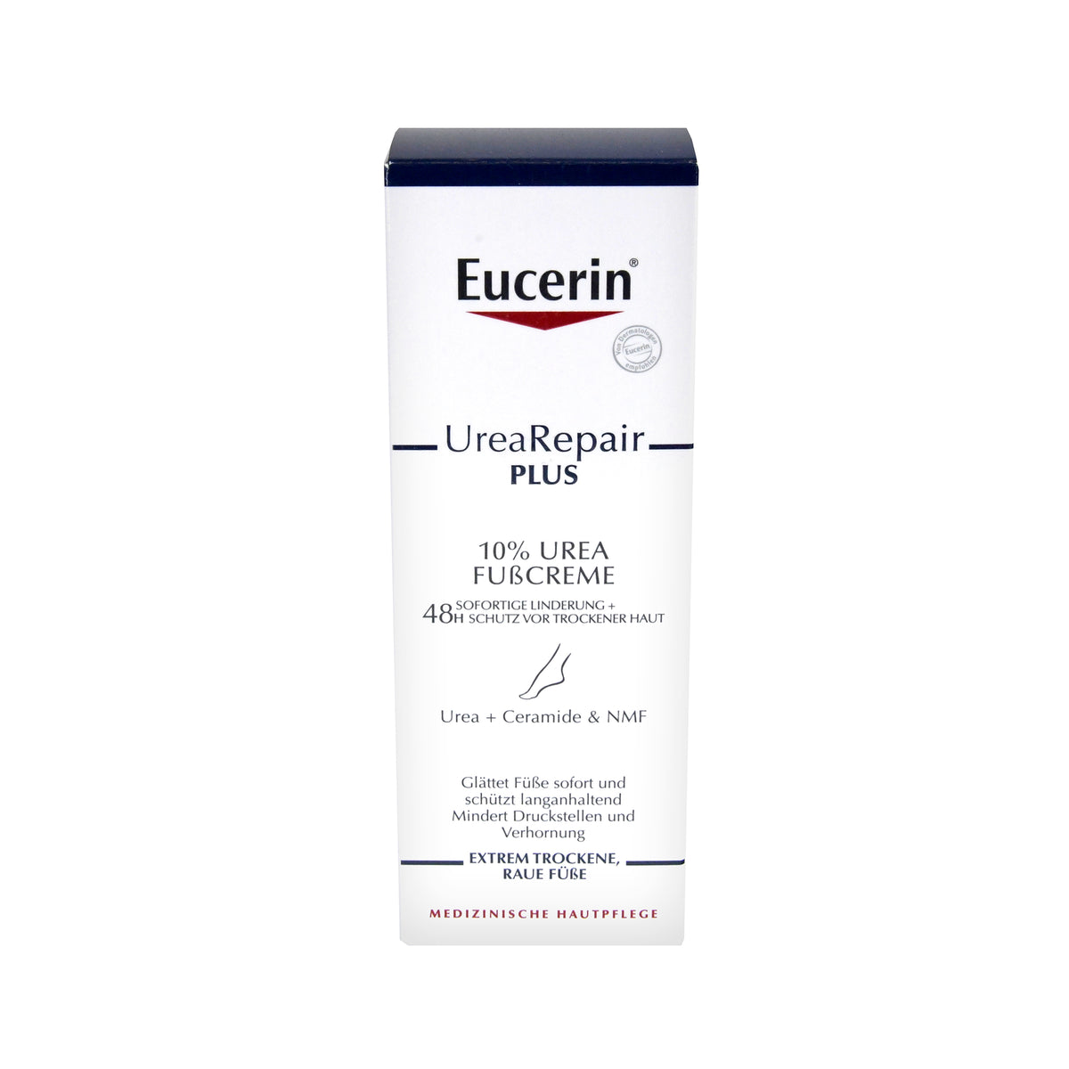 Eucerin UreaRepair PLUS 10% Urea Fußcreme, 100 ml - BeautysBest