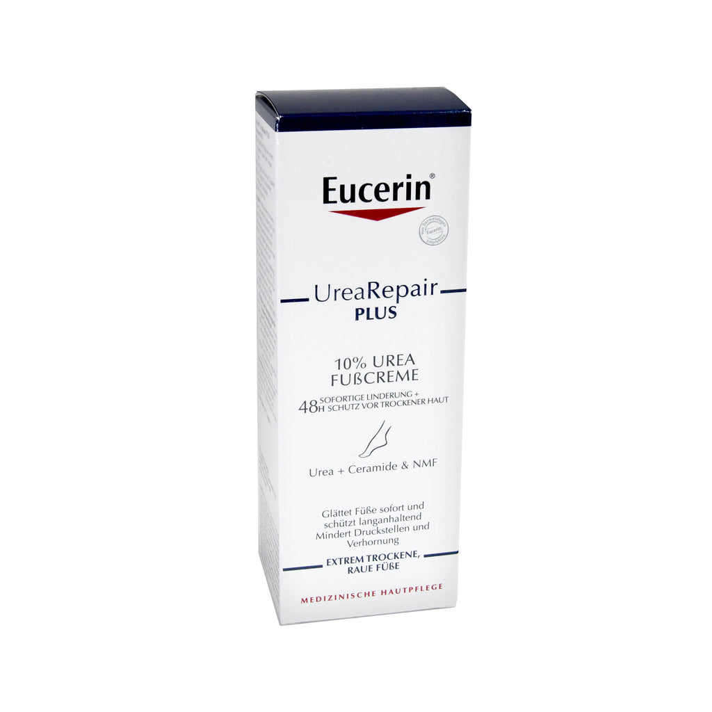 Eucerin UreaRepair PLUS 10% Urea Fußcreme, 100 ml - BeautysBest