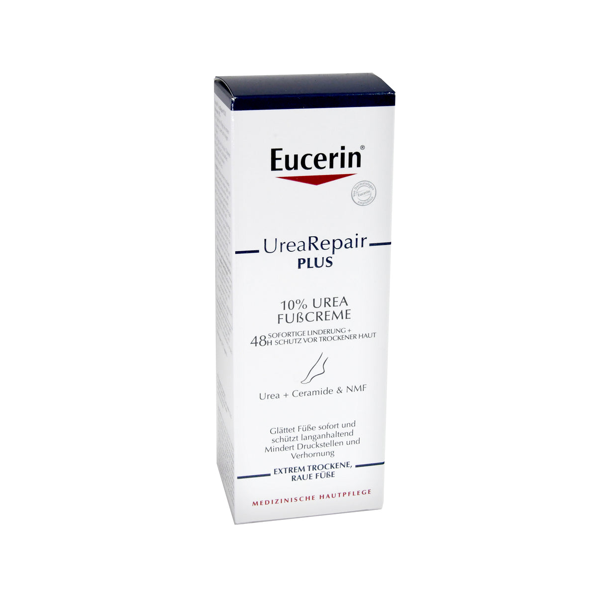 Eucerin UreaRepair PLUS 10% Urea Fußcreme, 100 ml - BeautysBest