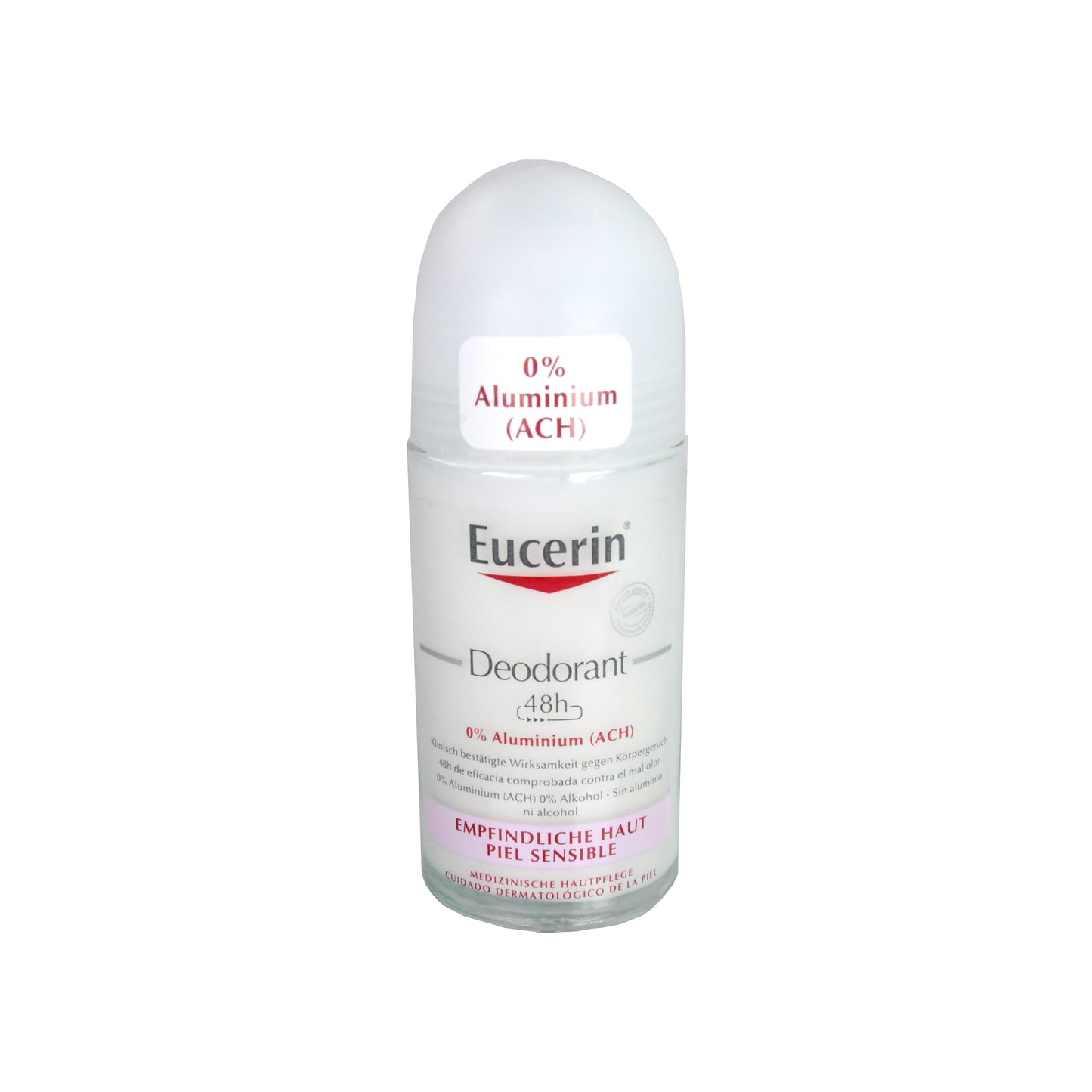 Eucerin Deo Roll-on Empfindliche Haut 48h 0% Aluminium, 50 ml