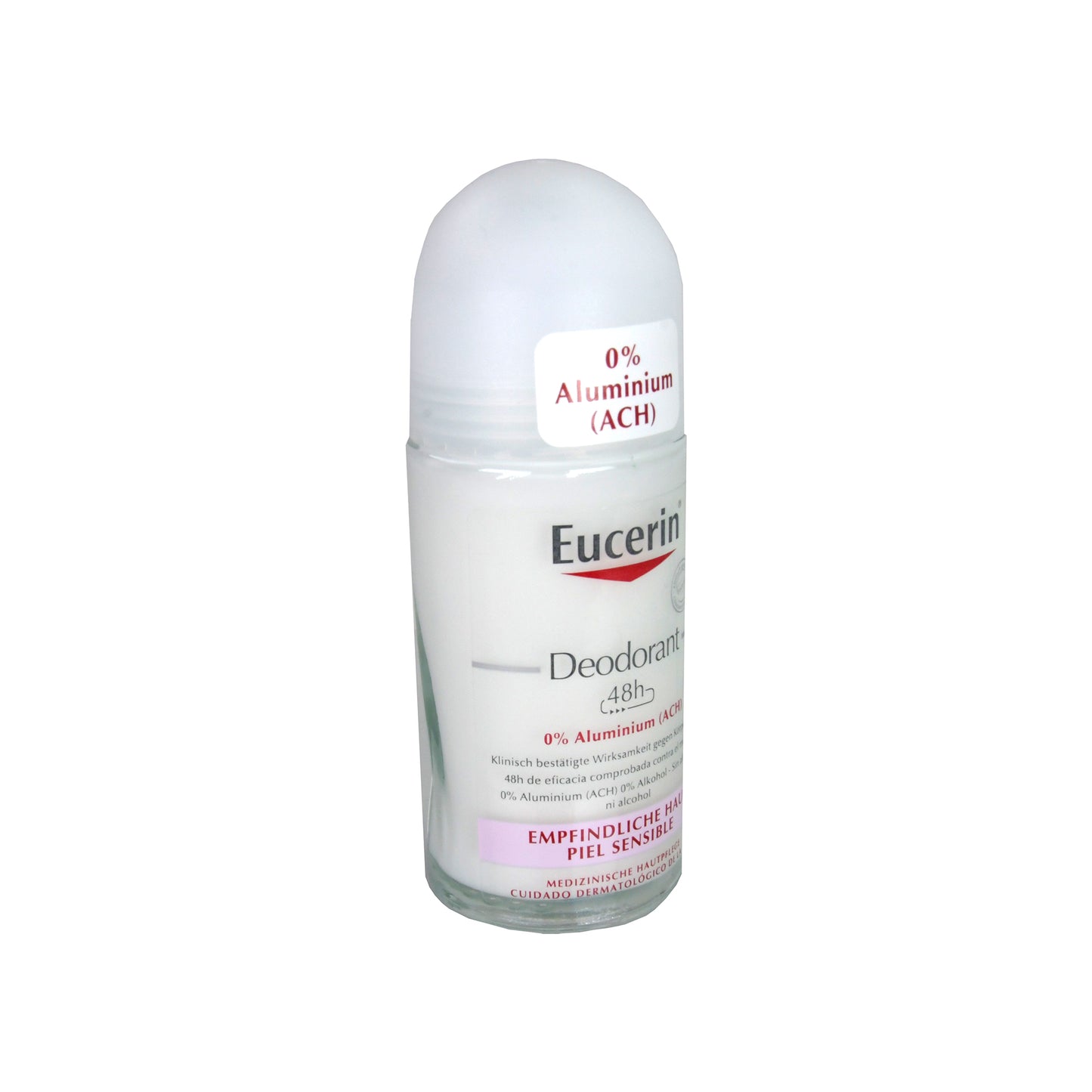 Eucerin Deo Roll-on Empfindliche Haut 48h 0% Aluminium, 50 ml
