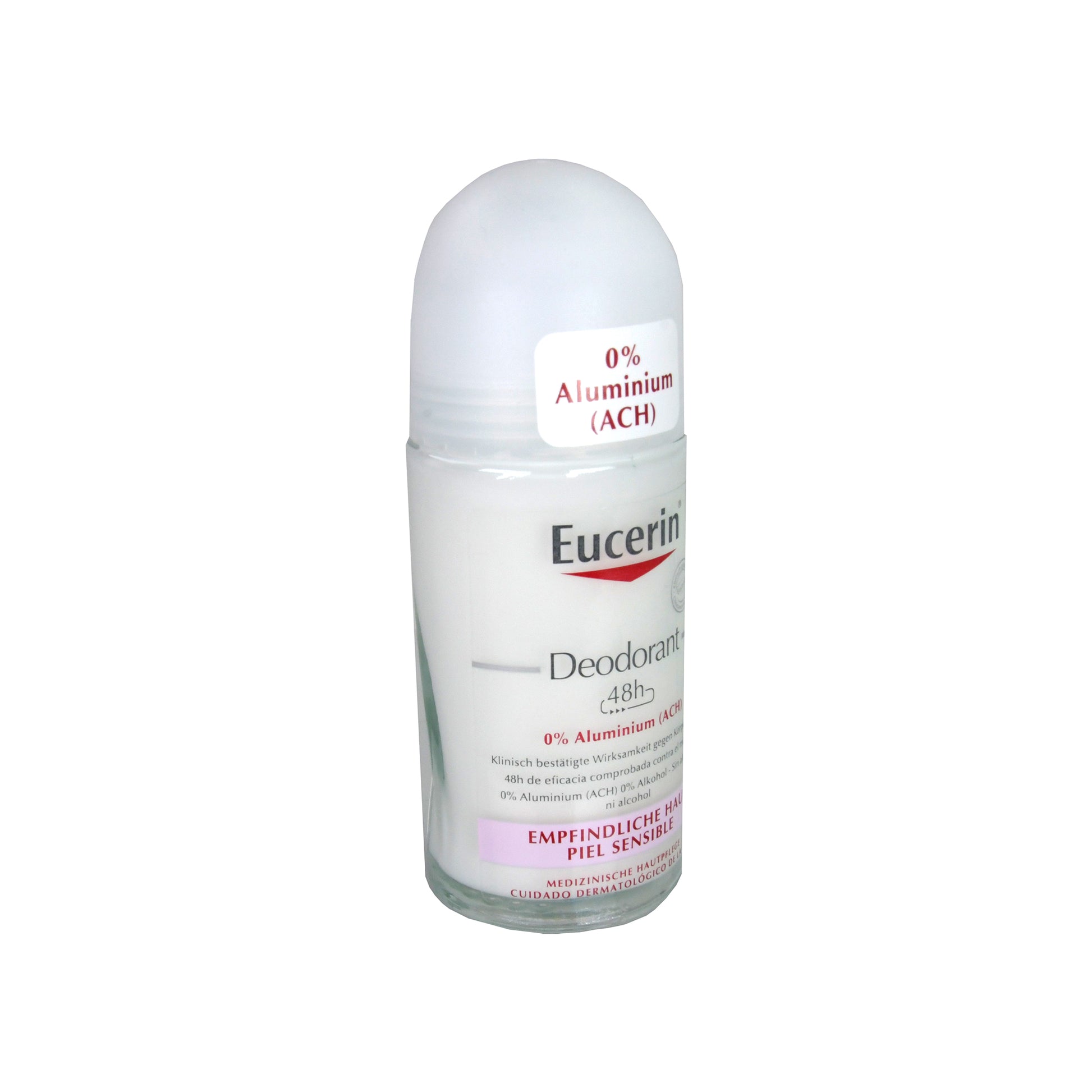 Eucerin Deo Roll-on Empfindliche Haut 48h 0% Aluminium, 50 ml