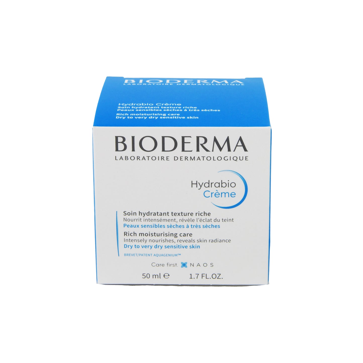 Bioderma Hydrabio Creme Pot Feuchtigkeitspflege Reichhaltig, 50 ml