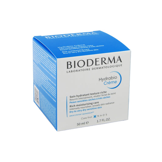 Bioderma Hydrabio Creme Pot Feuchtigkeitspflege Reichhaltig, 50 ml