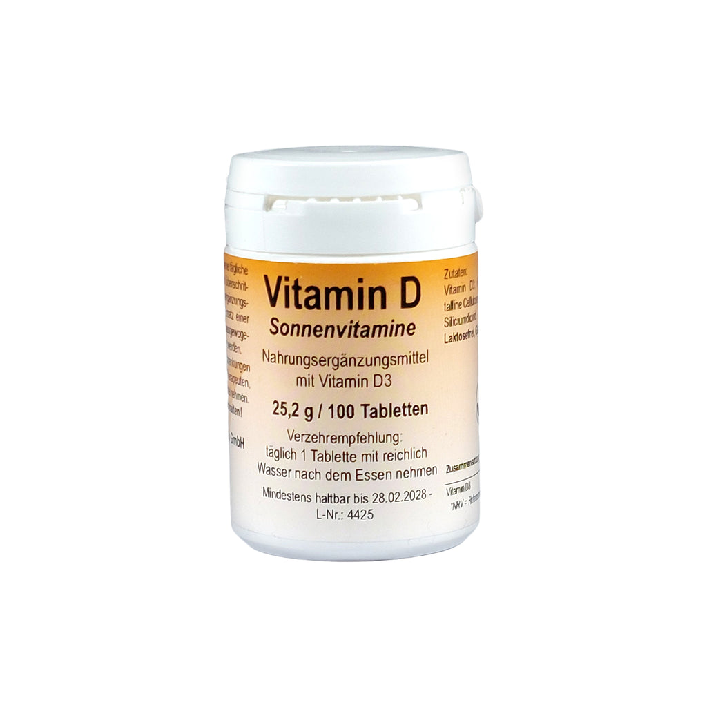 MeRoSan Vitamin D 1000 Sonnenvitamine Tabletten, 100 St