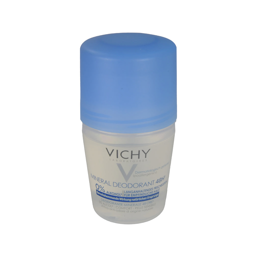 Vichy Deo Roll-on 48h Mineral ohne Aluminium, 50 ml