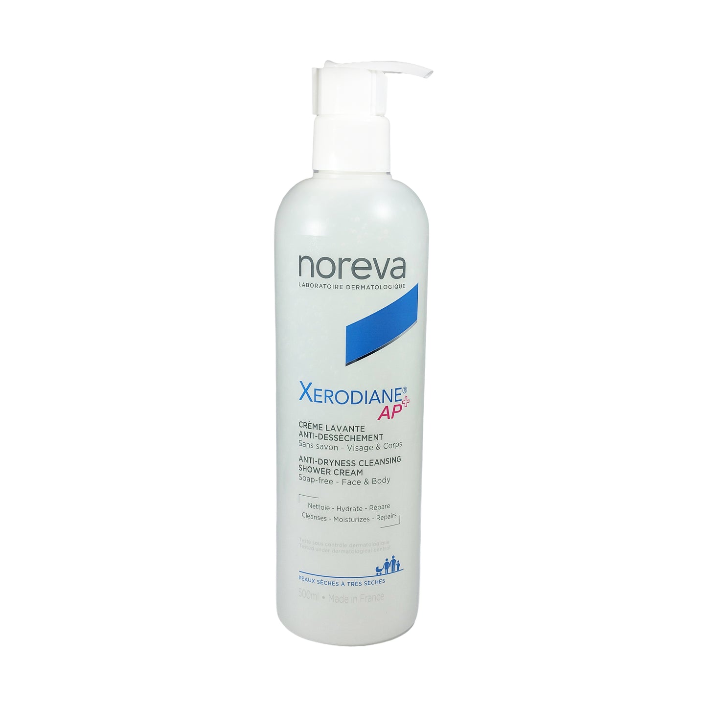 noreva Xerodiane AP+ Anti-Dryness Cleansing Shower Cream Waschcreme, 500 ml