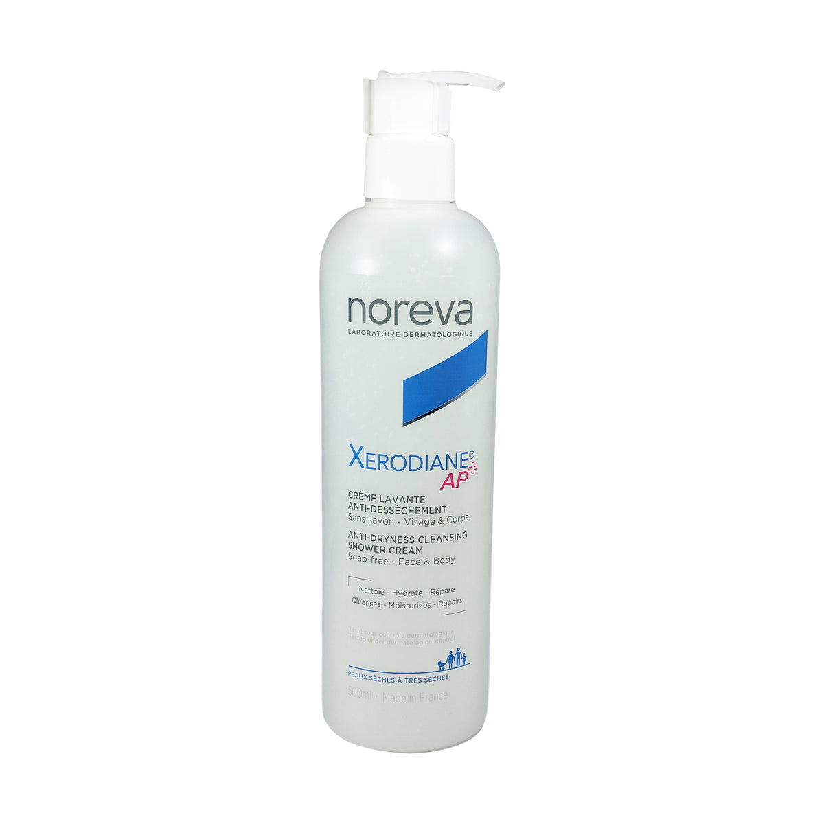 noreva Xerodiane AP+ Anti-Dryness Cleansing Shower Cream Waschcreme, 500 ml