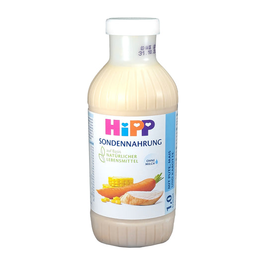 Hipp Sondennahrung mit Pute, Mais & Karotte 500 ml [MHD: 31.10.2025]