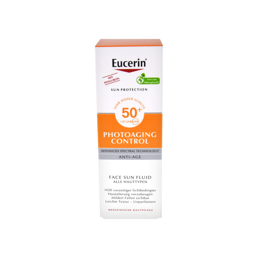 Eucerin Sun Photoaging Control Face Sun Fluid LSF 50+, 50 ml