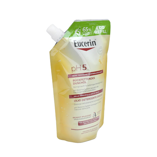 Eucerin pH5 Duschöl Nachfüllbeutel, 400 ml