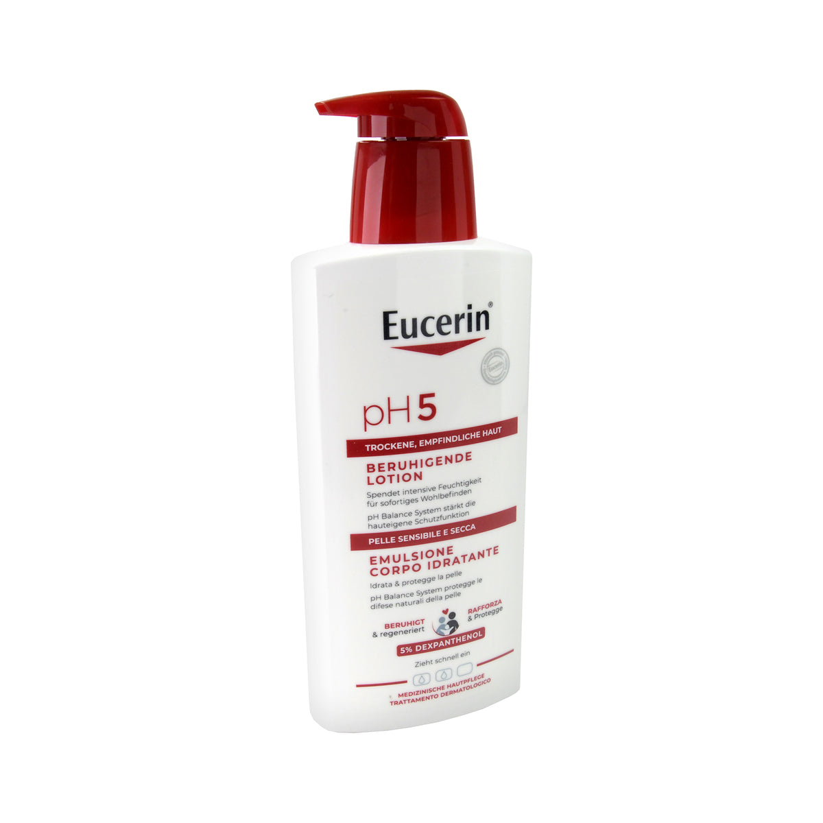 Eucerin pH5 Beruhigende Lotion mit Pumpspender, 400 ml