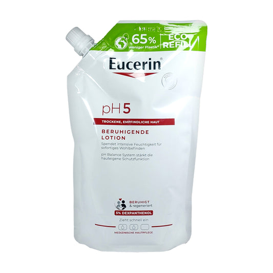 Eucerin pH5 Beruhigende Lotion Nachfüllbeutel, 400 ml