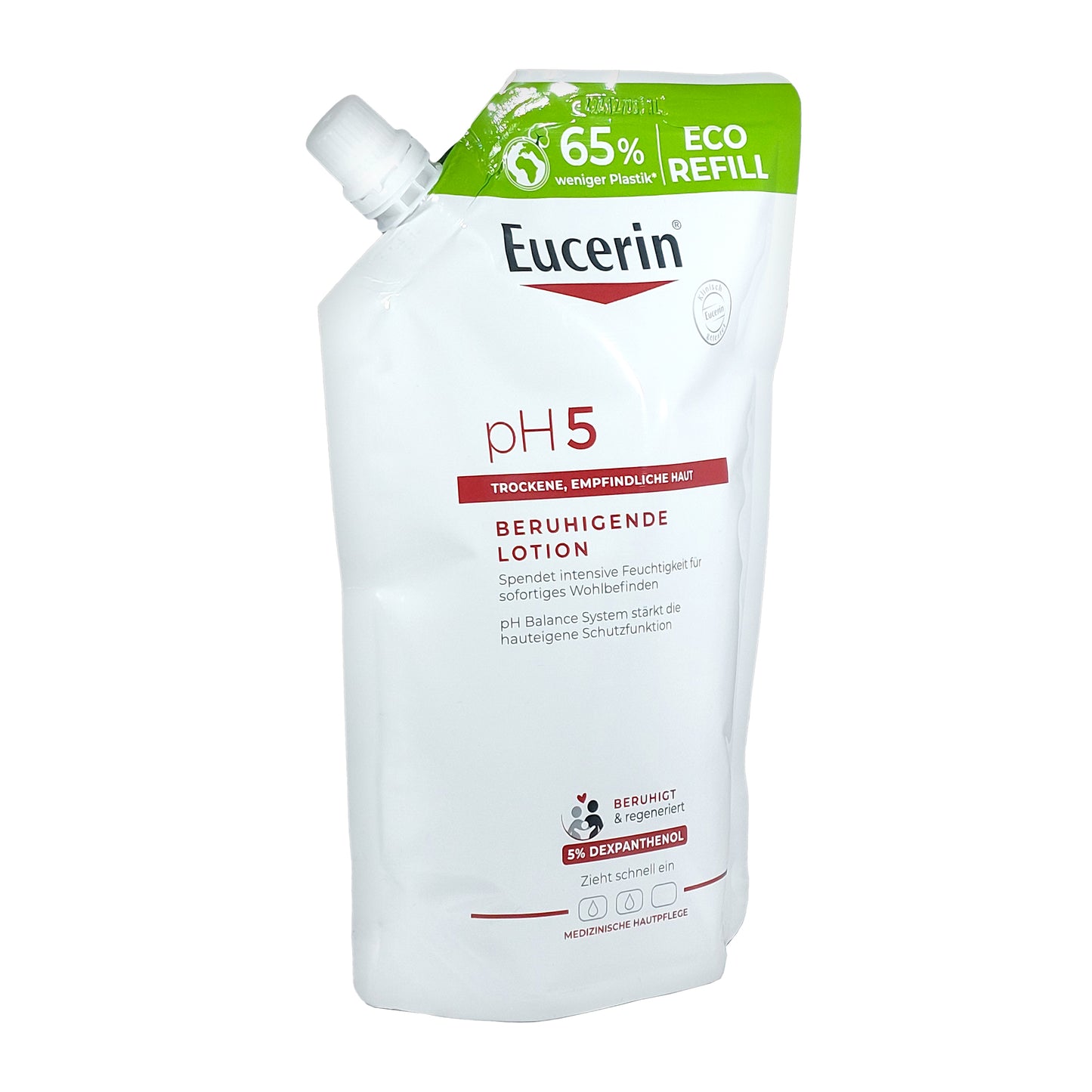 Eucerin pH5 Beruhigende Lotion Nachfüllbeutel, 400 ml