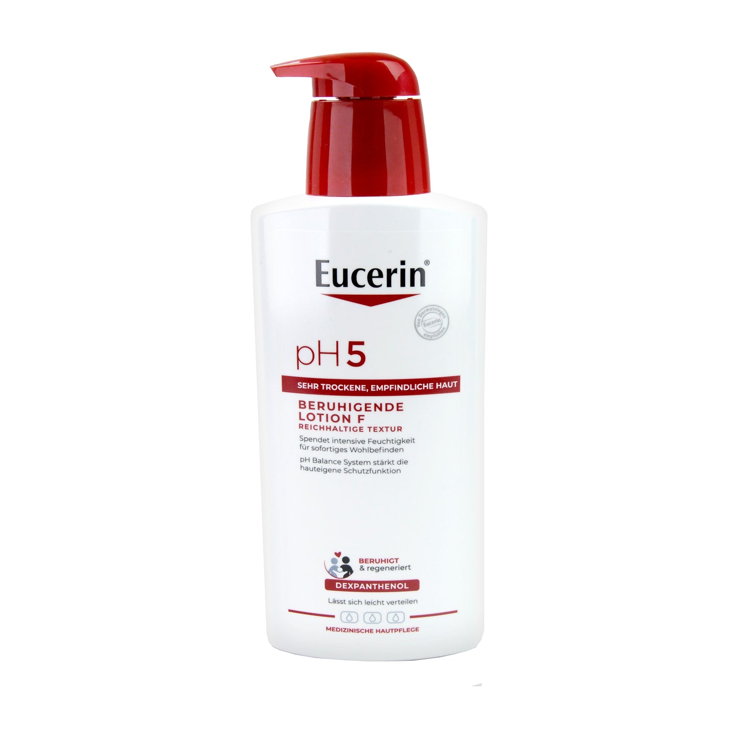 Eucerin pH5 Beruhigende Reichhaltige Lotion F mit Pumpspender, 400 ml