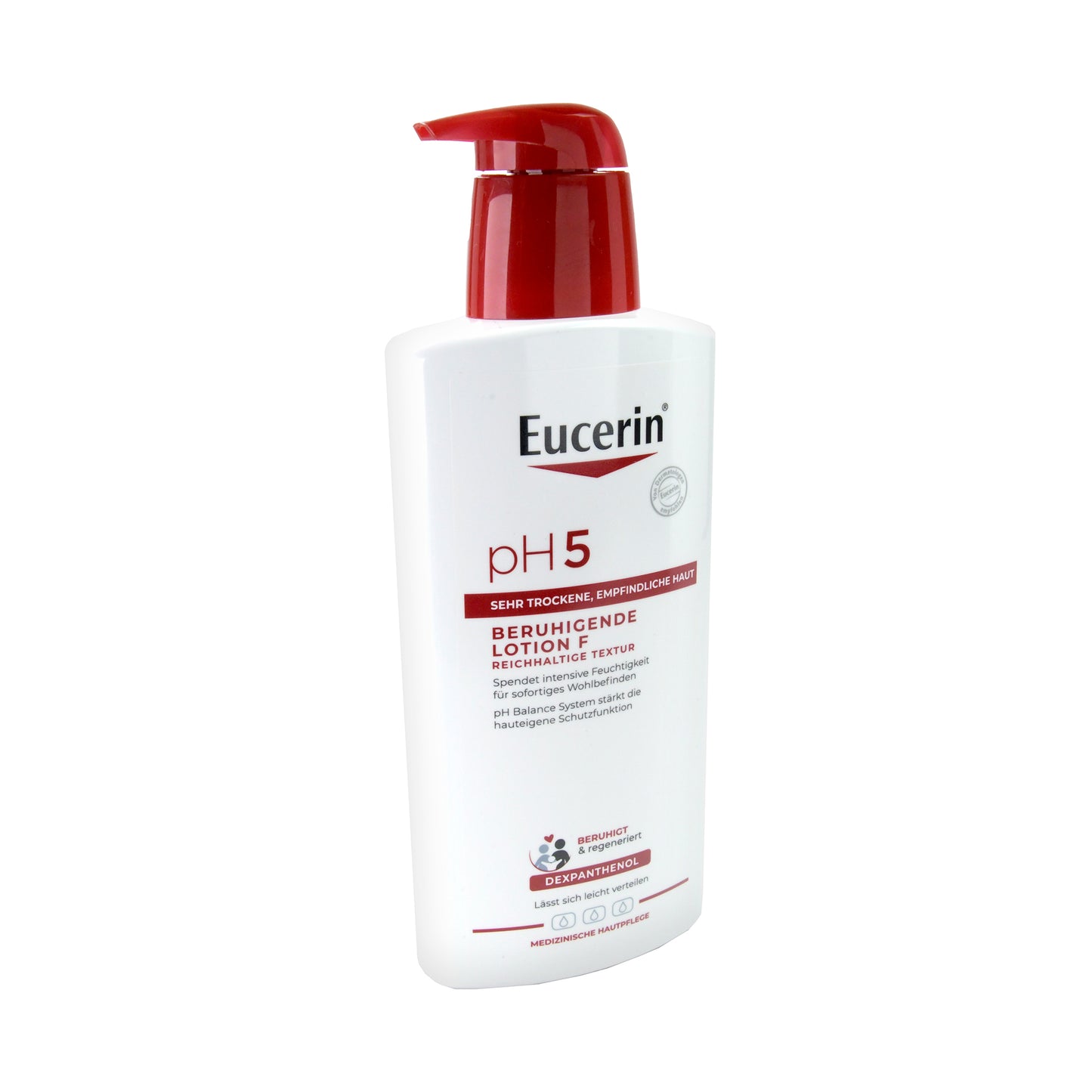 Eucerin pH5 Beruhigende Reichhaltige Lotion F mit Pumpspender, 400 ml