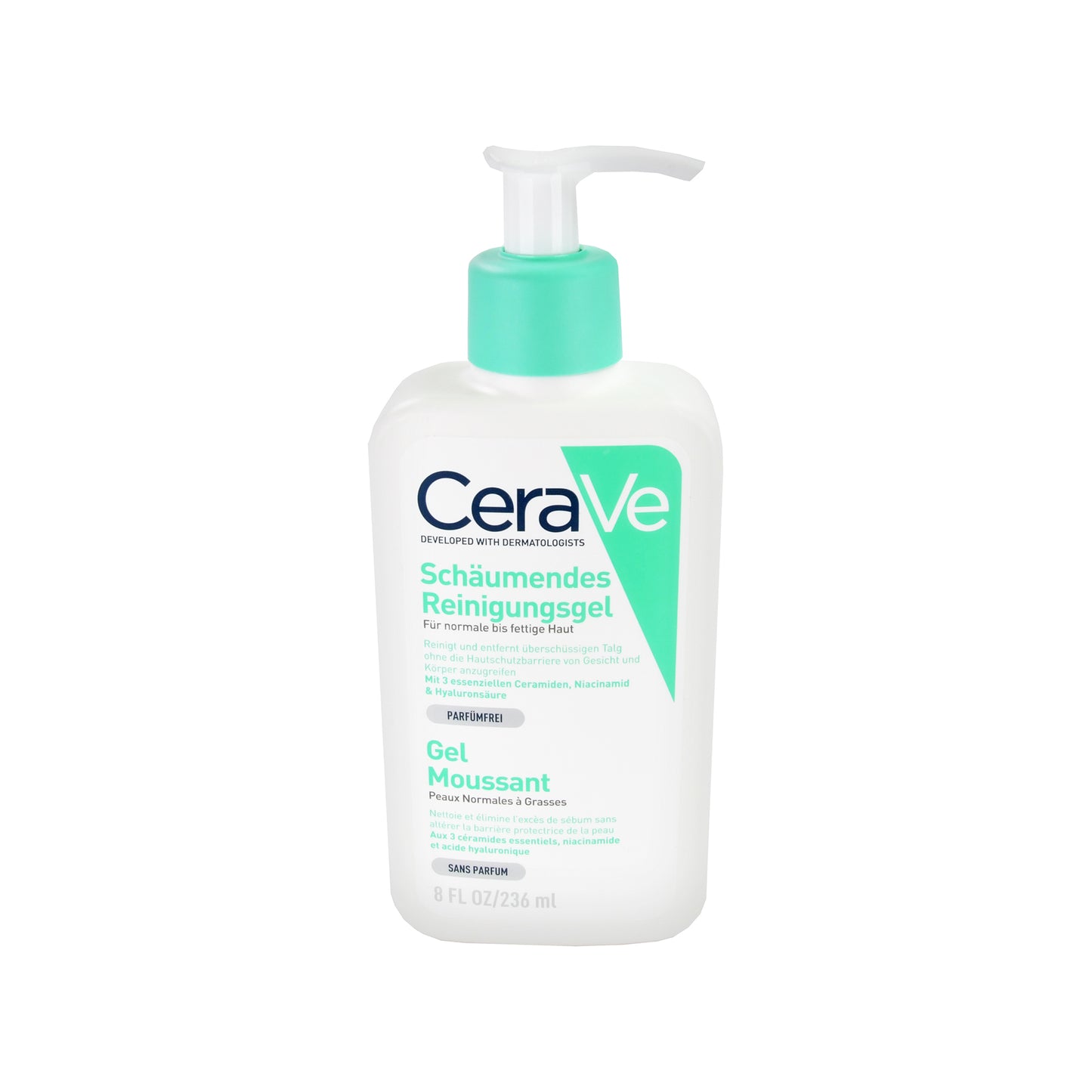 CeraVe Foaming Cleansing Gel, 236 ml