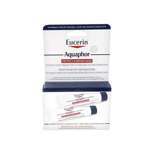 Eucerin Aquaphor Protect & Repair Salbe, 2x10 ml