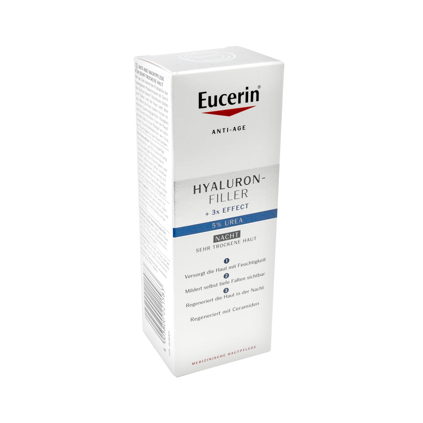 Eucerin Hyaluron-Filler 5% Urea Nacht Sehr trockene Haut, 50 ml
