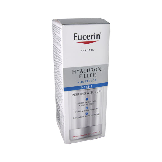 Eucerin Hyaluron-Filler Nachtpeeling & Serum, 30 ml
