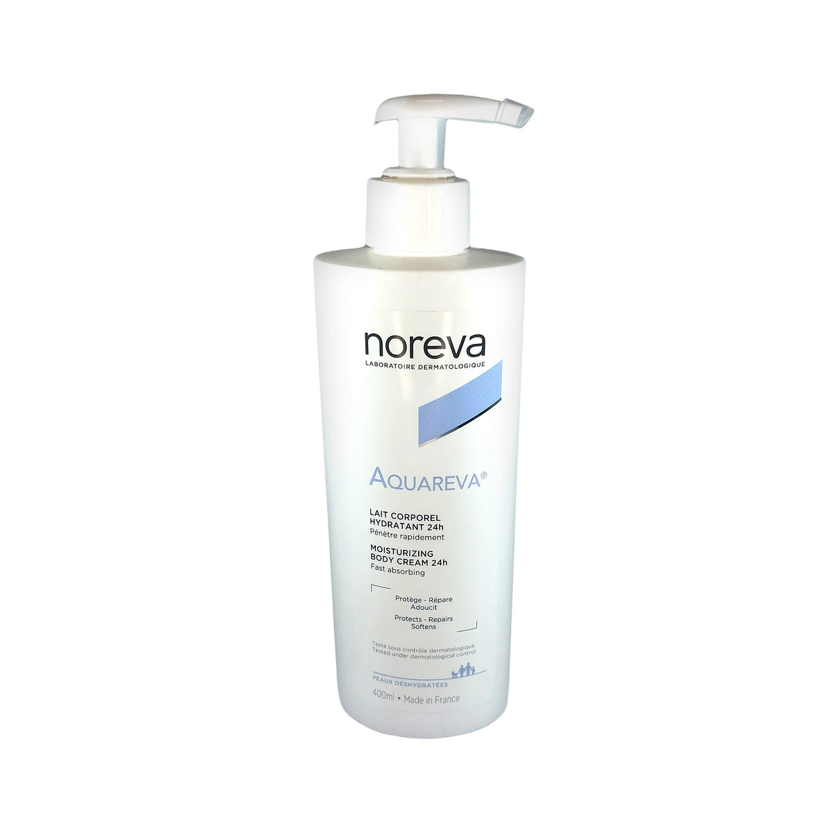 noreva Aquareva 24H Moisturizing Body Cream Körpermilch, 400 ml