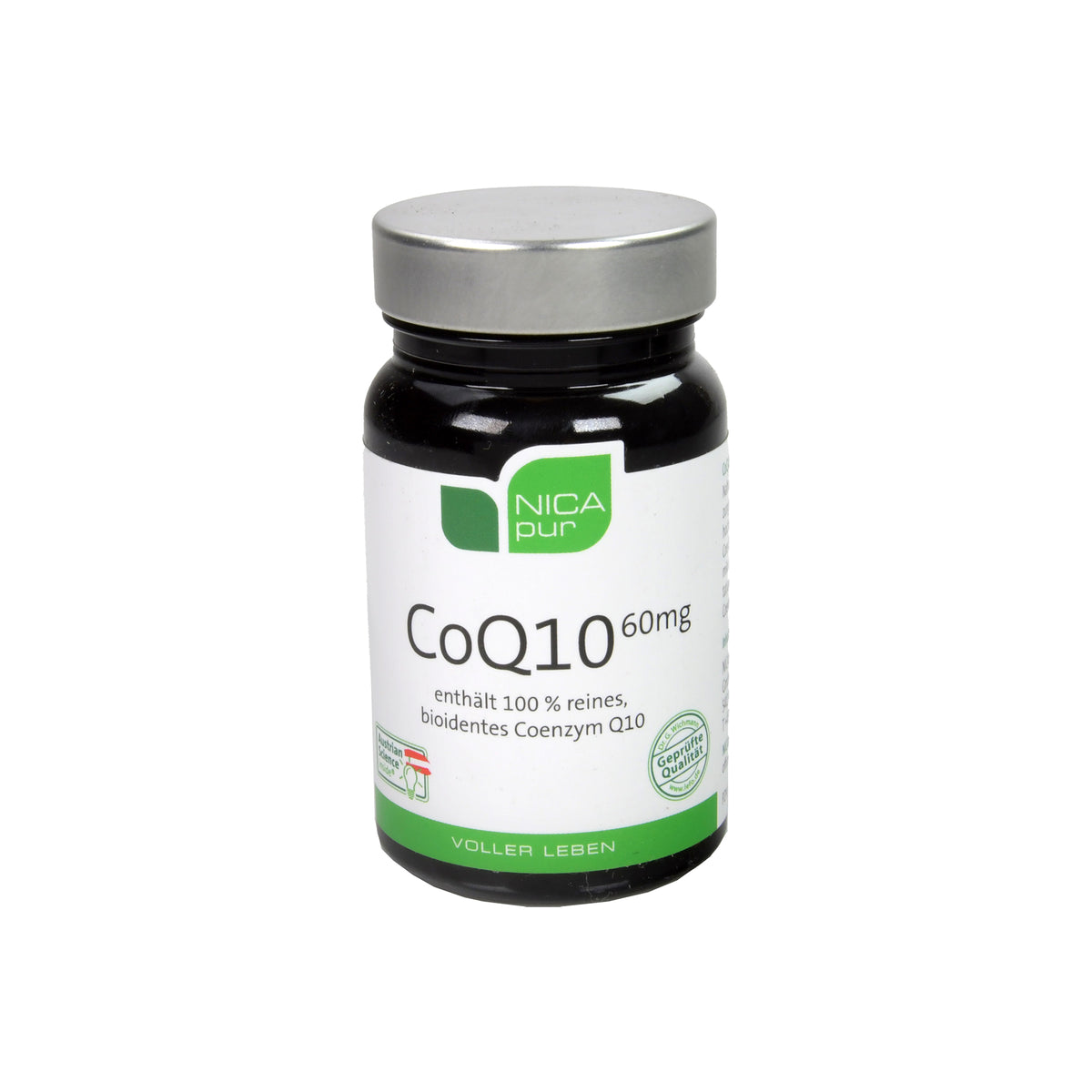Nicapur CoQ10 60 mg Kapseln, 30 St