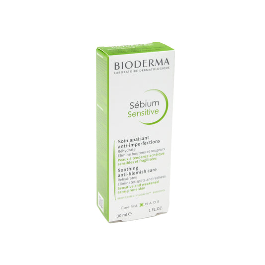 Bioderma Sebium sensitive Beruhigende Pflege bei Akne, 30 ml