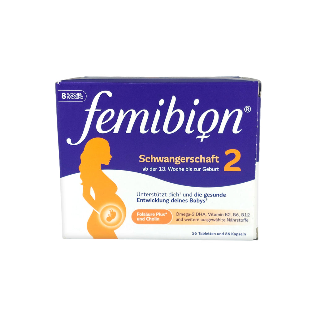 femibion 2 Schwangerschaft Kombipackung, 2x56 St