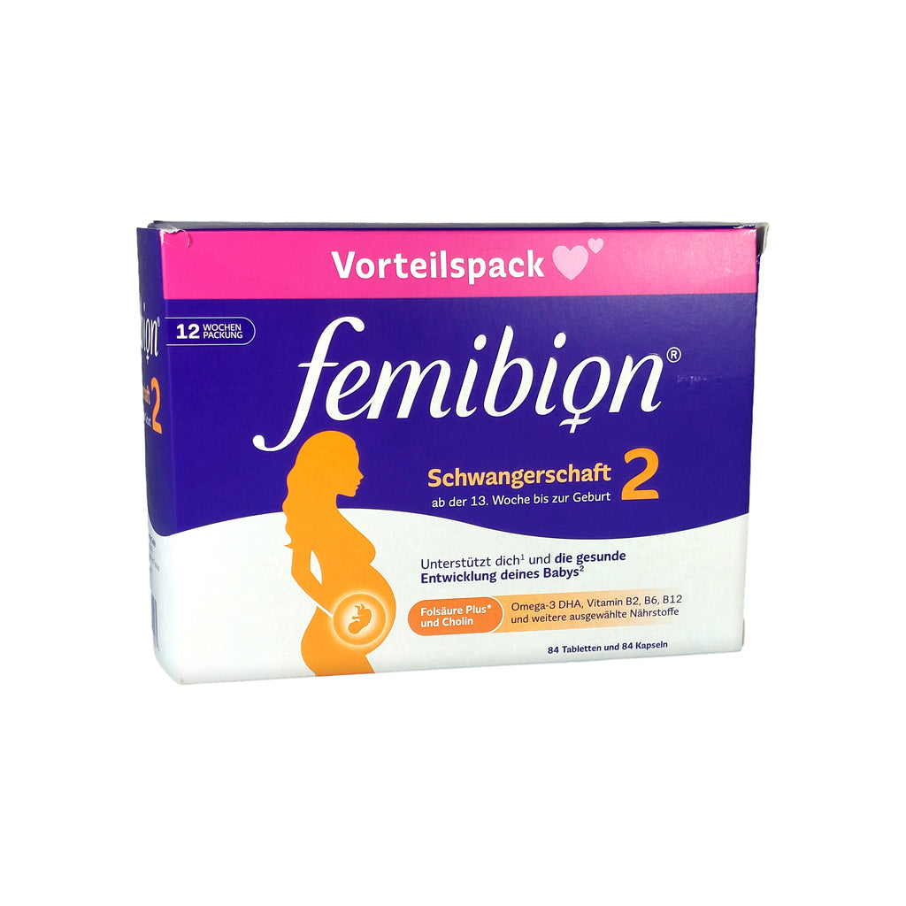 femibion 2 Schwangerschaft Kombipackung, 2x84 St